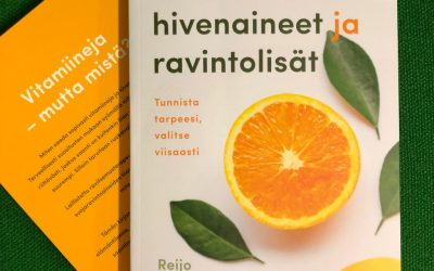 Vitamiinit, hivenaineet ja ravintolisät, uusi kirjani