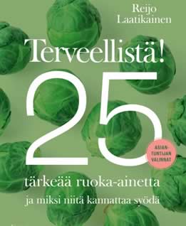 kirja 25 tärkeää ruoka-ainetta